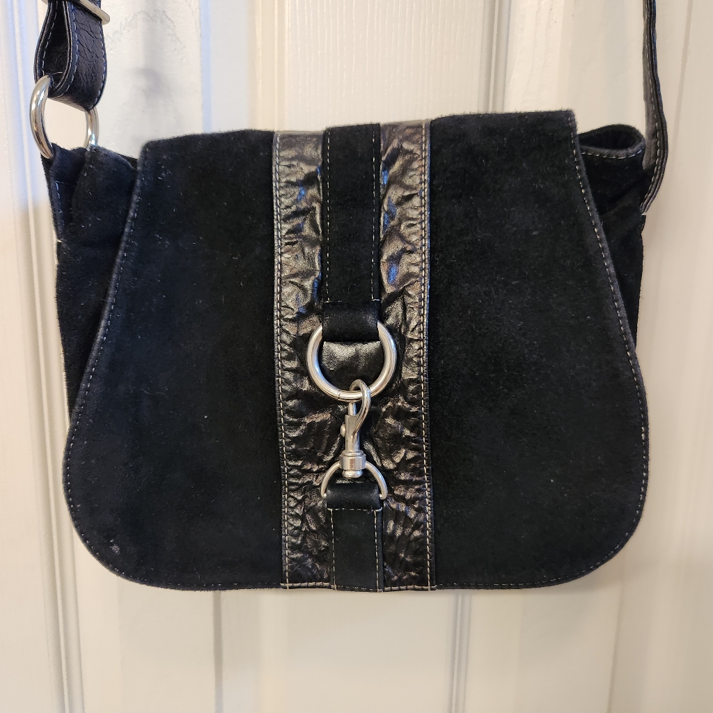 Jana Feifer Suede And Leather Bag